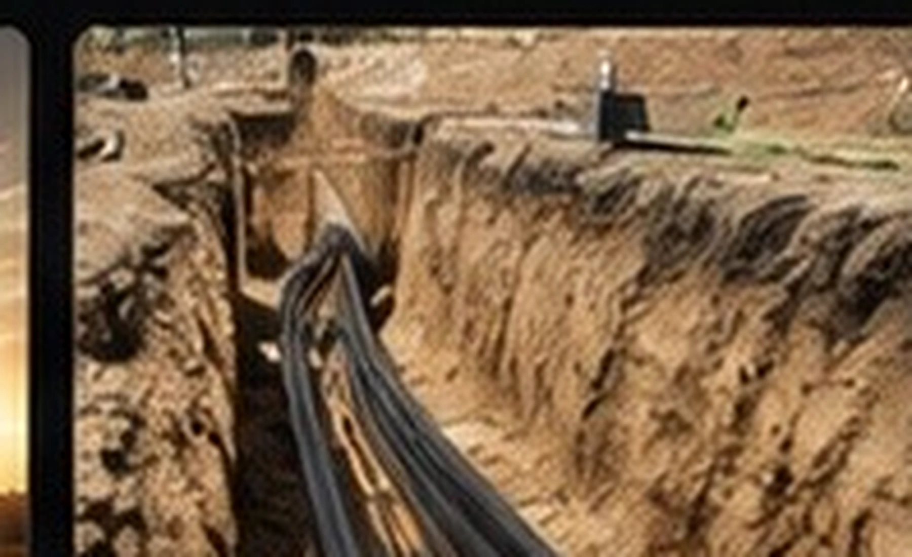 Komunikāciju un cauruļvadu izbūve